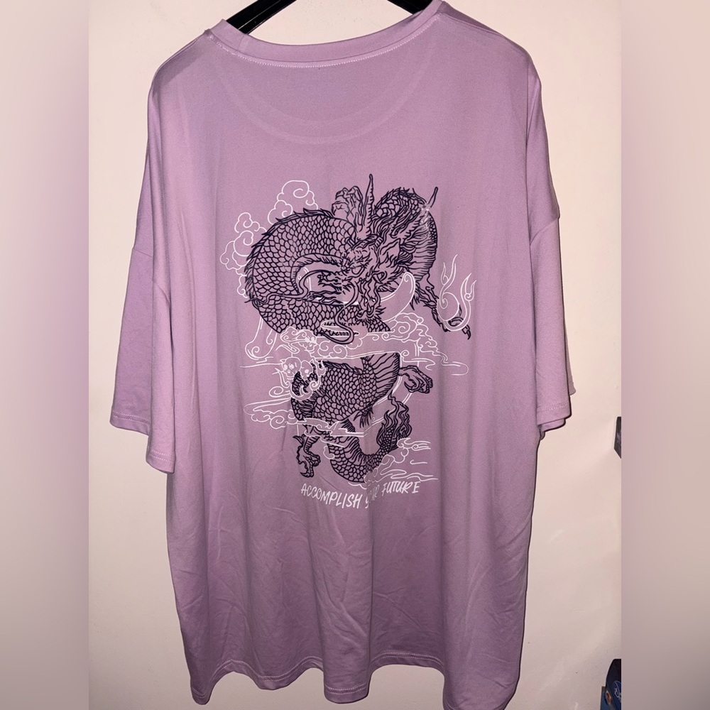 SHEIN Chinese Dragon size 2XL oversized tee